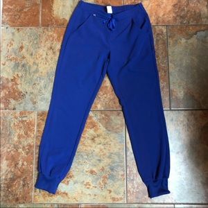 FIGS Small Deep Royal Blue women Jogers